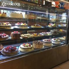 China Sliding Door Refrigerated Bakery Display Case 15.5 CU.FT For Pastry wholesale