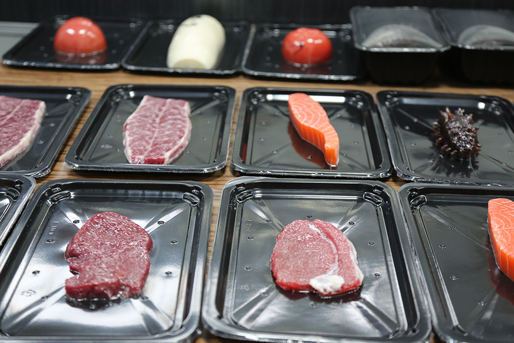 Semi Automatic Modified Atmosphere Packaging Equipment Skin Vacuum Sealer