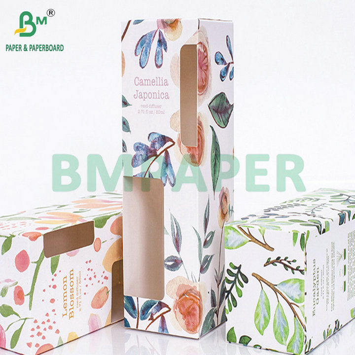 High Stiffness 270gsm + 15gsm PE SBS Cardboard For Frozen Shrimp Packaging Box