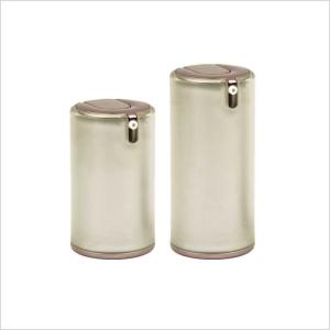 China Round Airless Jars Cosmetic Packaging Cylinder Airless Container wholesale