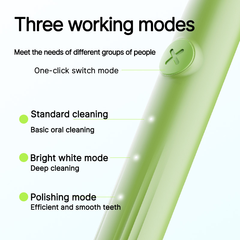 Adult Electric Toothbrush ,Rechargeable Ultrasonic Electric Toothbrush, Advanced Cleaning Technology For Adults