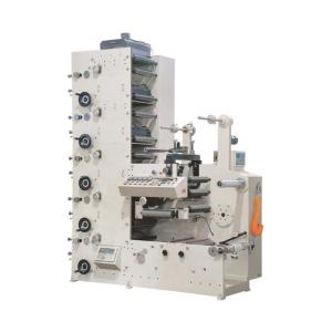 China Label Paper Automatic Flexographic Printing Machine 60m/Min wholesale