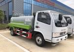 4X2 95HP 4000 Liter Dongfeng Light Truck Stainless Steel Water Bowser Tanker