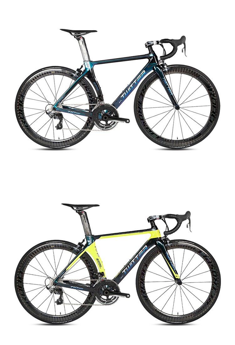Full Inner Cable Bike Carbon Fiber Road Bike 22 Speed Carbon Wheelsets