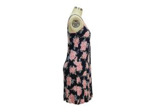 China Pretty Womens Summer Nightgowns , Floral Slip Dress 95% Viscose Anti Pilling wholesale