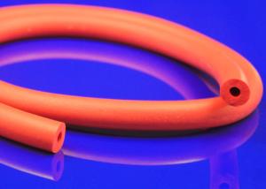 China Grey Antioxidant Heat Resistant Silicone Foam Tube Vulcanization Extrusion wholesale