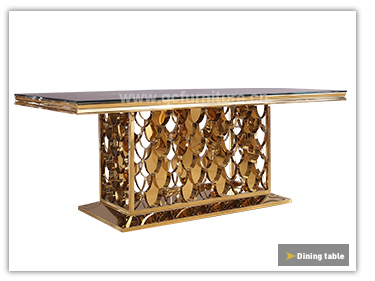 Round Dia 100cmx45cm SS Coffee Table for Italian Contemporary Living Room