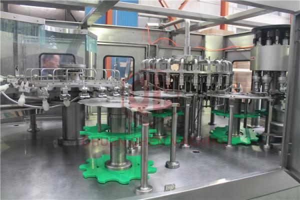 SEW Motor Plastic Bottle Filling Machine For Herbal Tea / Juice Hot / Korea Rice