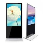 86 Inchfree standing digital signage floor standing lcd advertising display