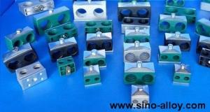 China Twin series Hydraulic pipe clamps / double pipe clamps to DIN 3015-3 wholesale