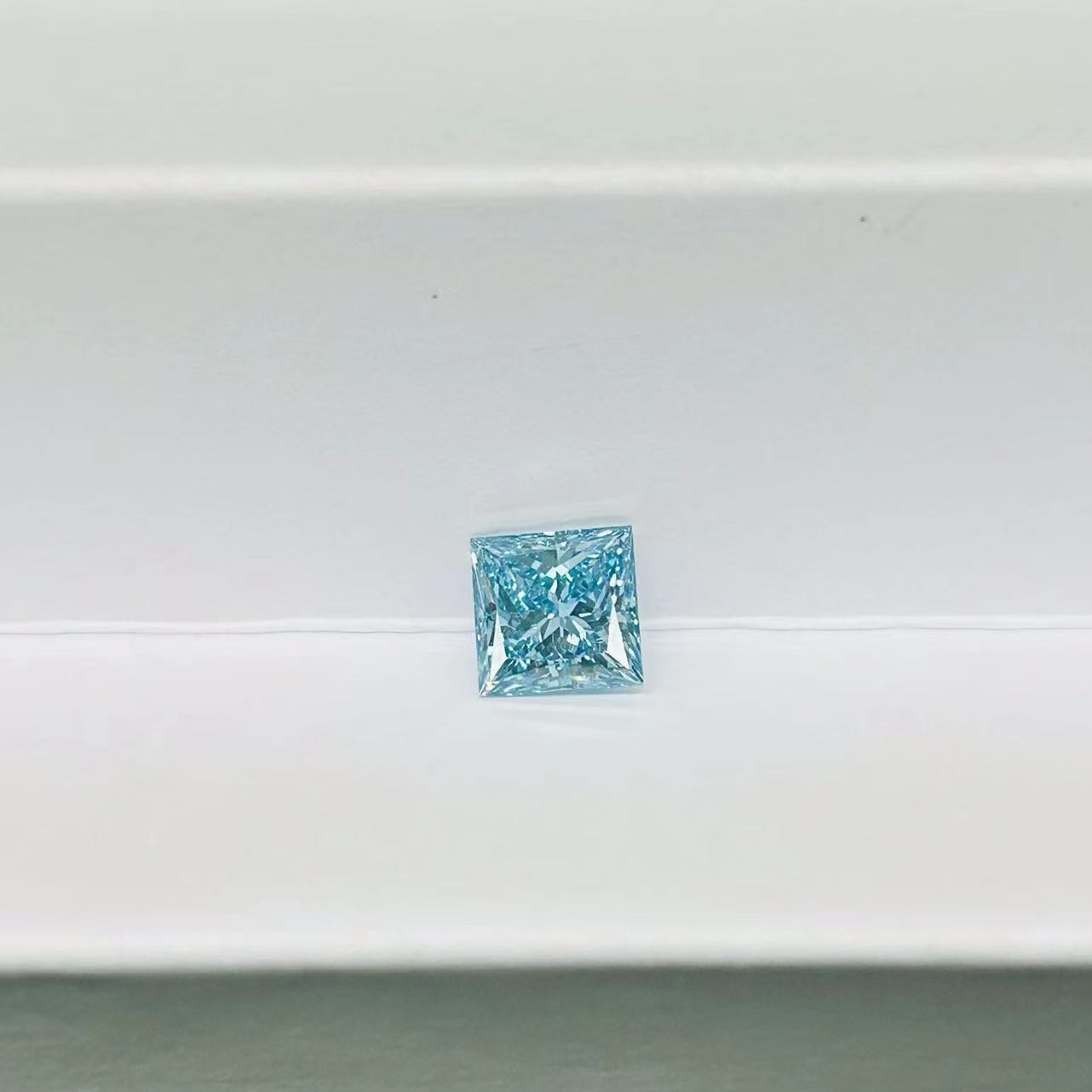 Loose Lab Made Diamonds Blue Diamonds Princess Lab Grown Diamond certified loose diamond