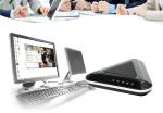 USB Video Conference Omnidirectional Microphone 360° Sound Pickup USB Free Drive