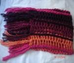 Knitted handmade scarves