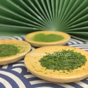 China Rich Nutrients Green Color Dried Sea Lettuce For Stir Fries Cuisine Seasoning wholesale