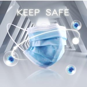 China 3 Ply Nonwoven 95% Disposable Hospital Face Mask wholesale