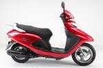 Two Wheel Gas Motor Scooter , 100CC Gas Moped Bike Low Energy Consumption