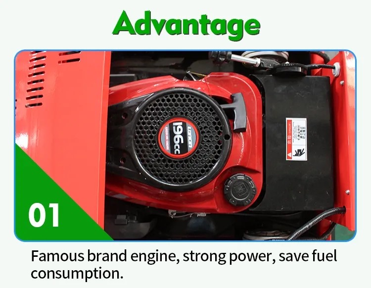 Fast Mowing Electric Automatic Lawn Mower 20mm Self Mowing Lawn Mower