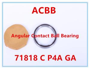 China Nylon Brass Cage 30mm OD Thrust Angular Contact Ball Bearing wholesale