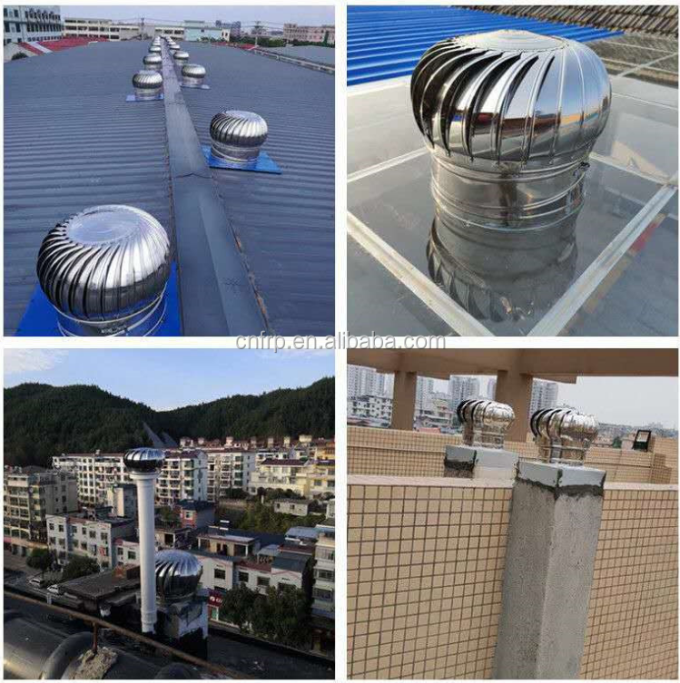 Energy Saving Wall Mounted Axial Flow Fan Driven By Air No Voltage for Industrial