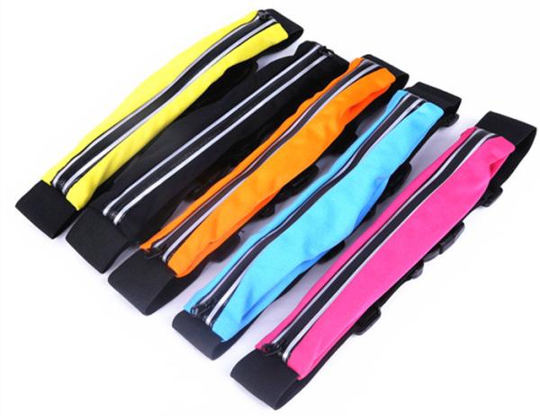 Outdoor Slim Close Fitting Travel Sport Running Waist Belt Pocket purse Pouch