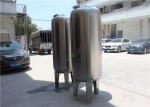 Multi Media 316 Stainless Steel Filter Housing , Industrial Water Filter Housing