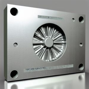 Textured Surface Finish Packaging Mold with Fan Gate Injection Mold