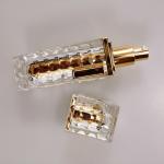 30ml 50ml 100ml Gold Luxury Emballage Cosmetique Acrylic Cosmetic Packaging