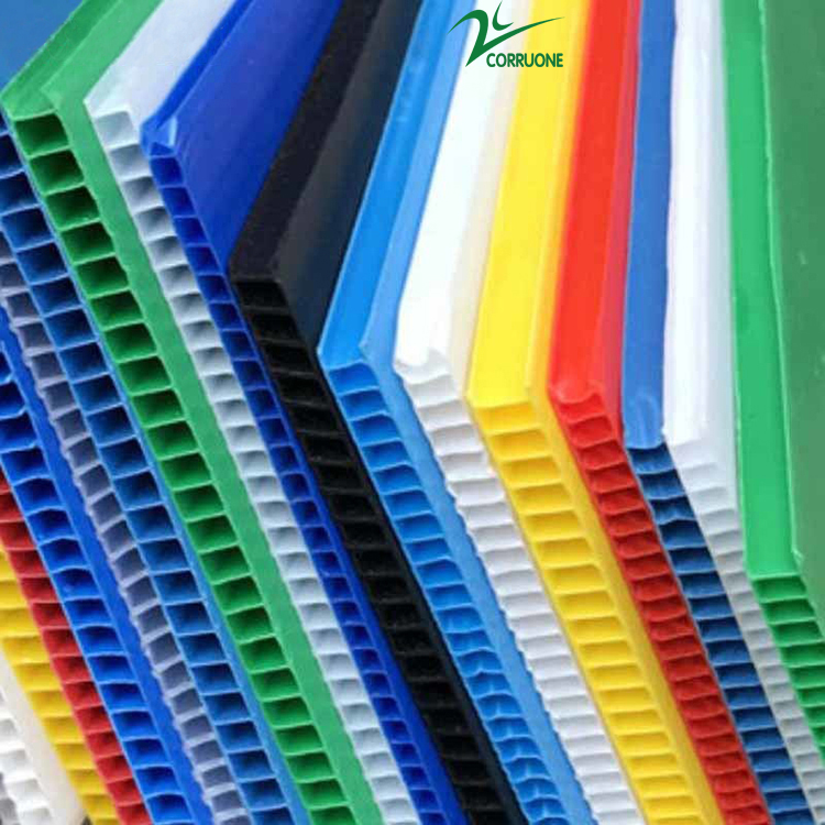 Polypropylene 3mm Corflute Sheet Protection Correx Corflute 2440 X 1220