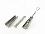 ODWAC-22 FTTH Flat Drop Cable Wire Tension Clamp For Figure 8 Cable Installation