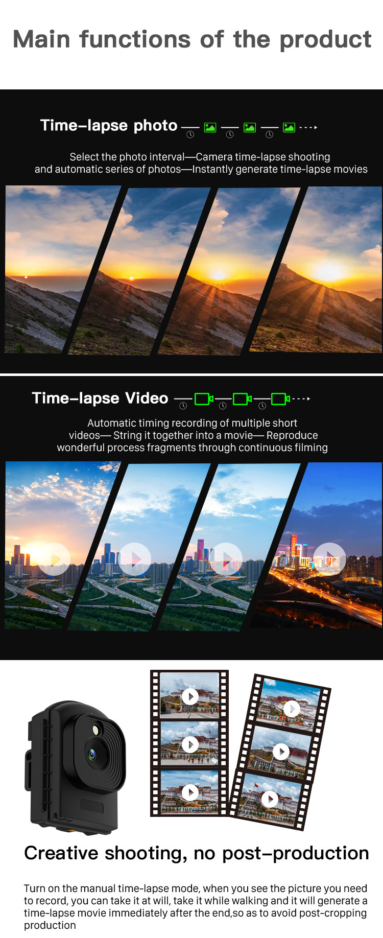 Wildlife Night Vision Digital Video Camera Time Lapse Infaraed Scope Outdoor
