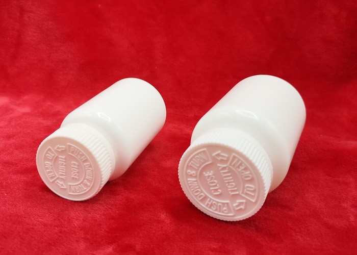 Tablet Bottle Frosted 300cc PET Empty Plastic Pharmaceutical Vitamin Capsule Bottle