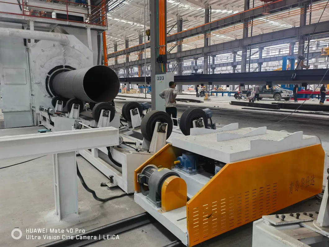 PU Foaming Wrap Polyethylene Sheathing Pre-Insulated Pipe Making Machine