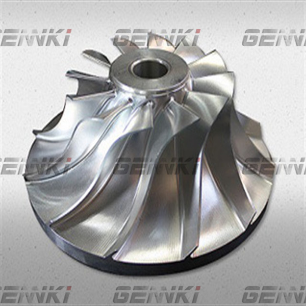 GD Impeller Gas Turbine Wheel 5 Axis Locomotive Cnc Machining Aviation Parts