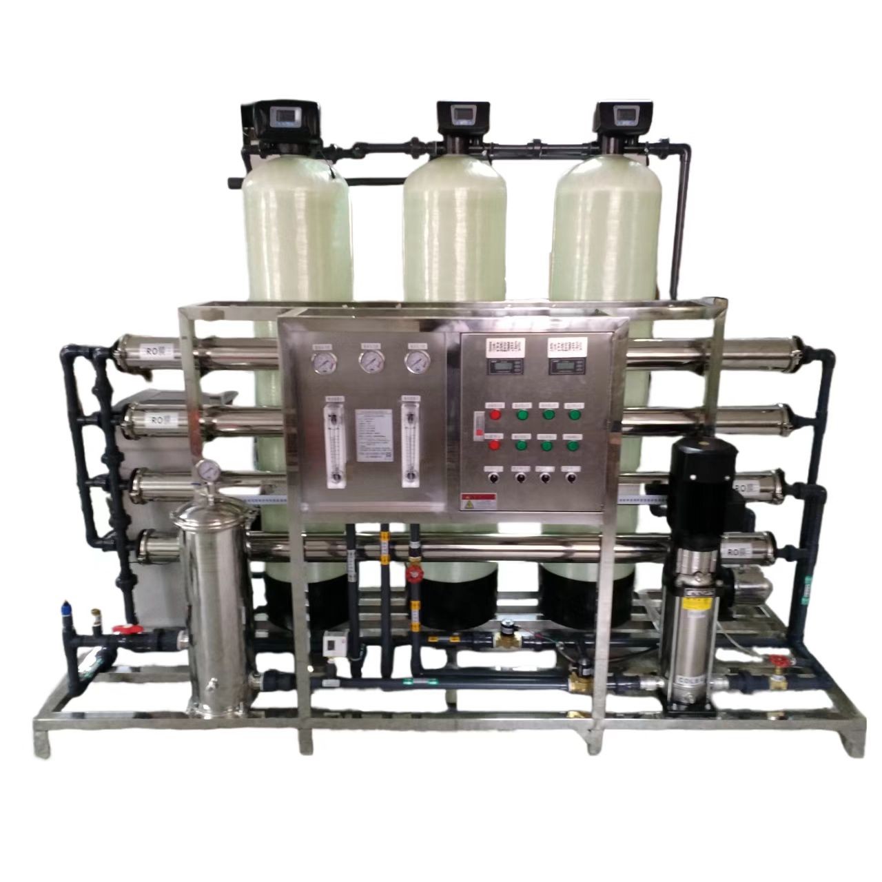 Industrial Coating Deionized Reverse Osmosis Water Equipment