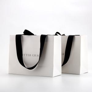 China Sustainable Eco-Friendly Fancy Custom Bamboo Paper Shopping Gift Bags wholesale