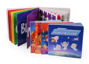 China Degradable Childrens Book Printing Size 175 * 175 * 7mm 350g White Card Material wholesale