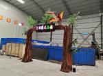 Customized Most Realistic Dinosaur For Park Entrance Door Gate