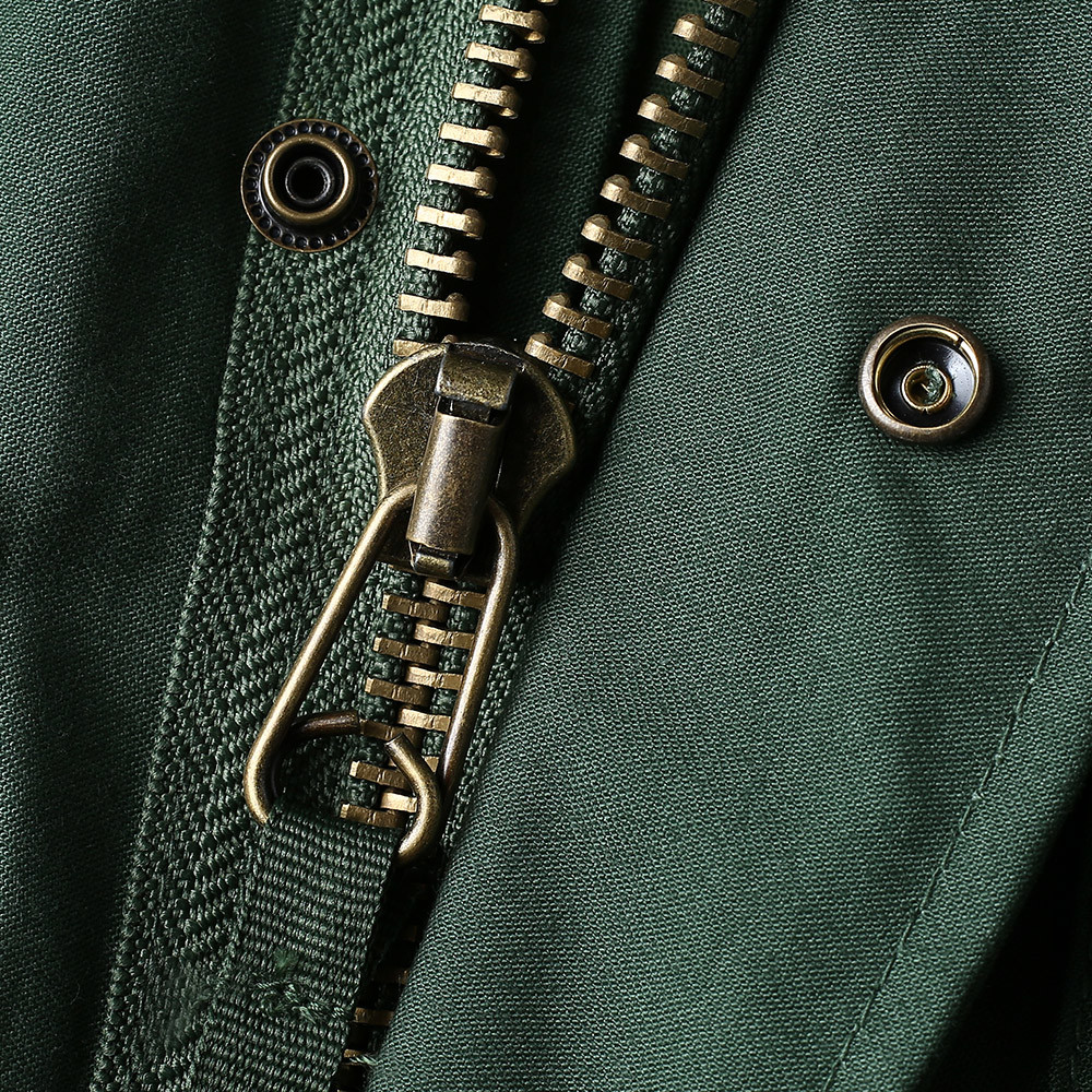 Woven Texture Windproof Military Jacket Olive Green Army Jacket 220g-270g