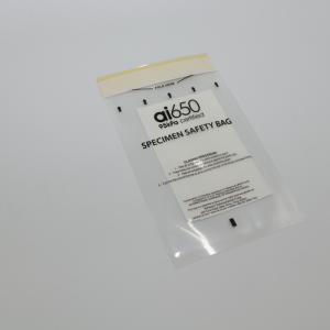 China Polyethylene Clear Biohazard Bags 50 Pack Disposable For Packaging wholesale