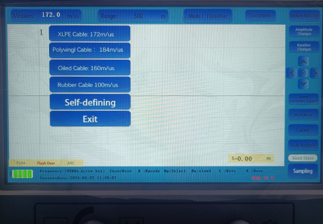 Portable Automatic Test Long Cable ARC Multi Pulse Cable Fault Pre Locator