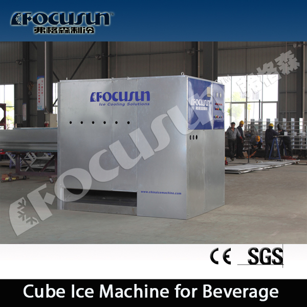 3T Cube Ice Machine With Automatic Operation And Customized Ice Size