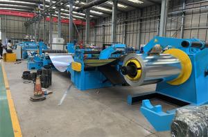 Aluminium Steel Slitting Line PLC Controlled High Speed Precision Slitting Line
