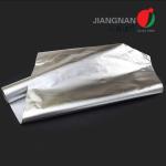 Silver Coated Aluminum Foil Laminated Fiberglass Fabric Plain Weave Heat