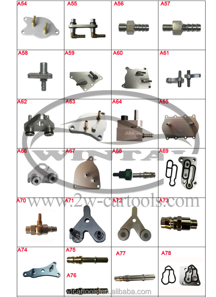 High Precision 105pcs ATF Adapter Kit For Auto Transmission Fluid Changer