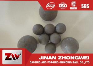 China Customized Forged Steel Grinding Ball Mining Water Or Oil Quenching wholesale