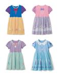 Summer Children'S Clothing New Snow White Dresses Baby Girl Cotton Princess