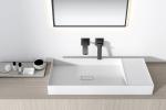 ODM Single Lever Basin Mixer Chrome Matte Black Wall Mounted Taps