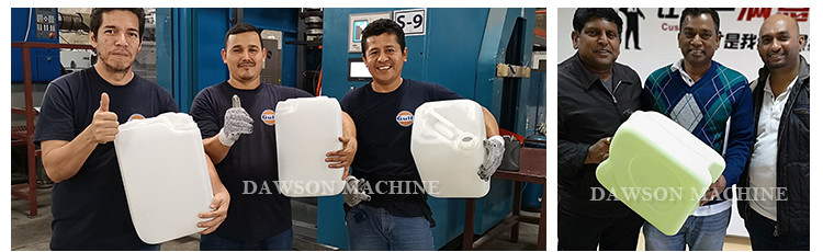 High Productivity Extrusion Moulding Machine For 2-5L Laundry Detergent Bottle HDPE LDPE PP