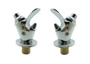 China Push Button Drinking Fountain Bubbler Faucet , Public Water Fountain Bubbler Parts wholesale