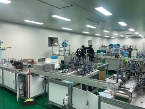 China Medical Face Mask Manufacturing Machine , Ear Loop Welding Machine Low Noise wholesale